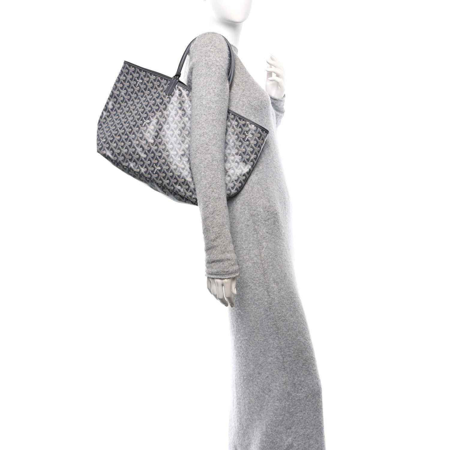 Goyard Goyardine Saint Louis PM Grey 2 of 10