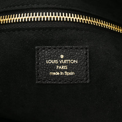 Louis Vuitton Empreinte Monogram Giant Neverfull MM Black Beige 6 of 11