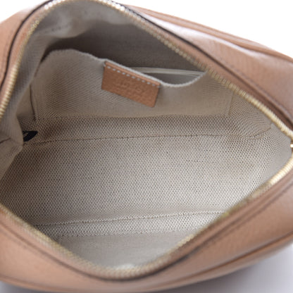 Gucci Pebbled Calfskin Small Soho Disco Bag Rose Beige 5 of 9
