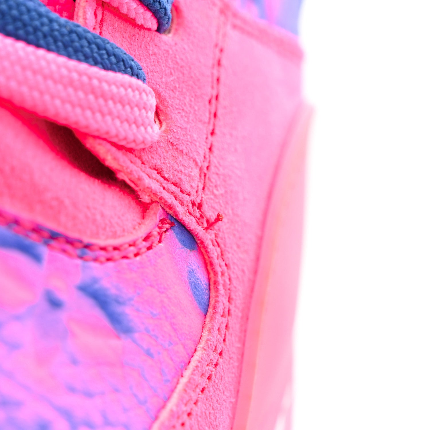 Louis Vuitton Grained Calfskin Embossed Monogram Tie Dye Mens LV Ollie Richelieu Sneakers 8 Pink 14 of 14