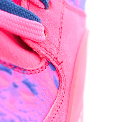 Louis Vuitton Grained Calfskin Embossed Monogram Tie Dye Mens LV Ollie Richelieu Sneakers 8 Pink 14 of 14