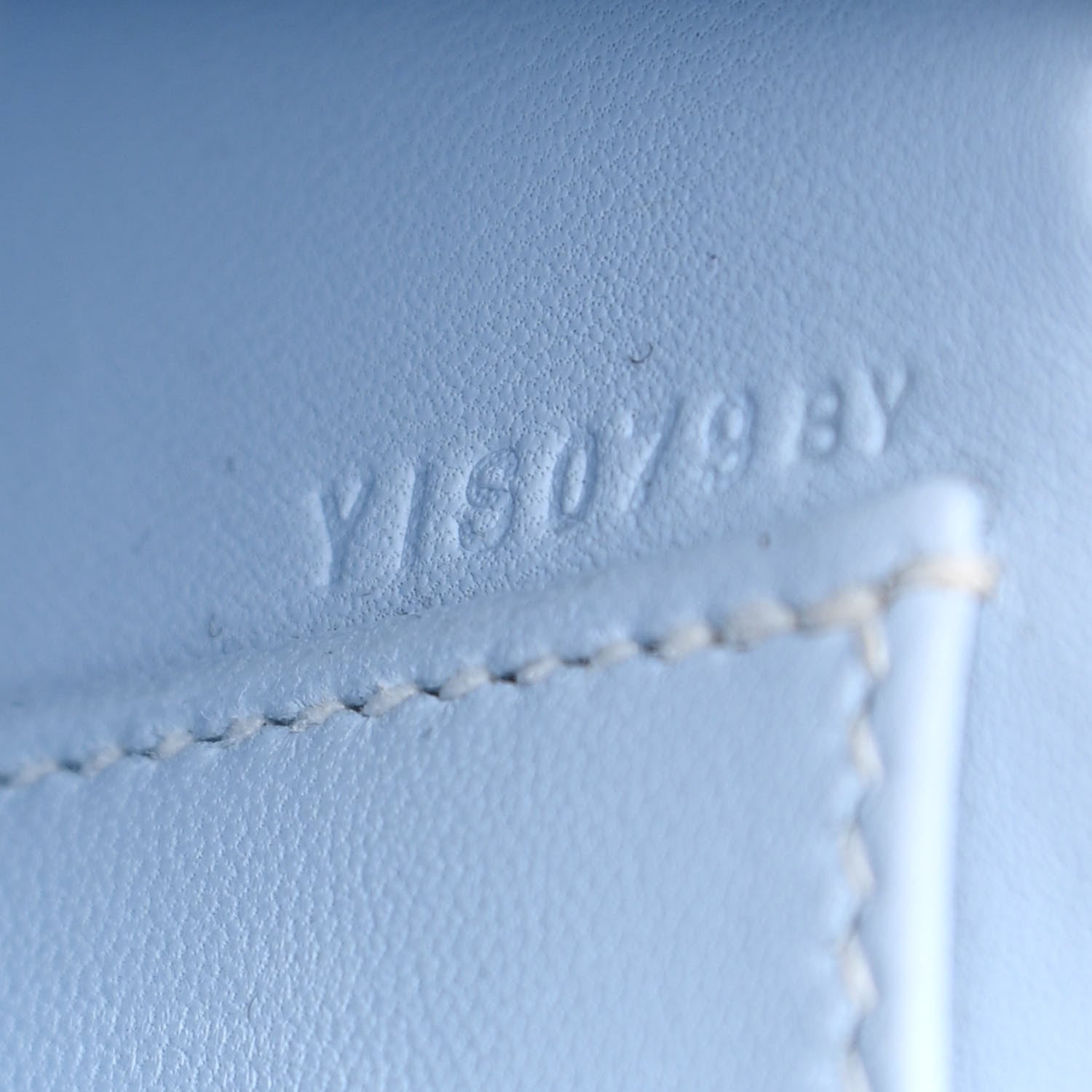 Hermes Epsom Mini Kelly Sellier 20 Bleu Brume 7 of 11
