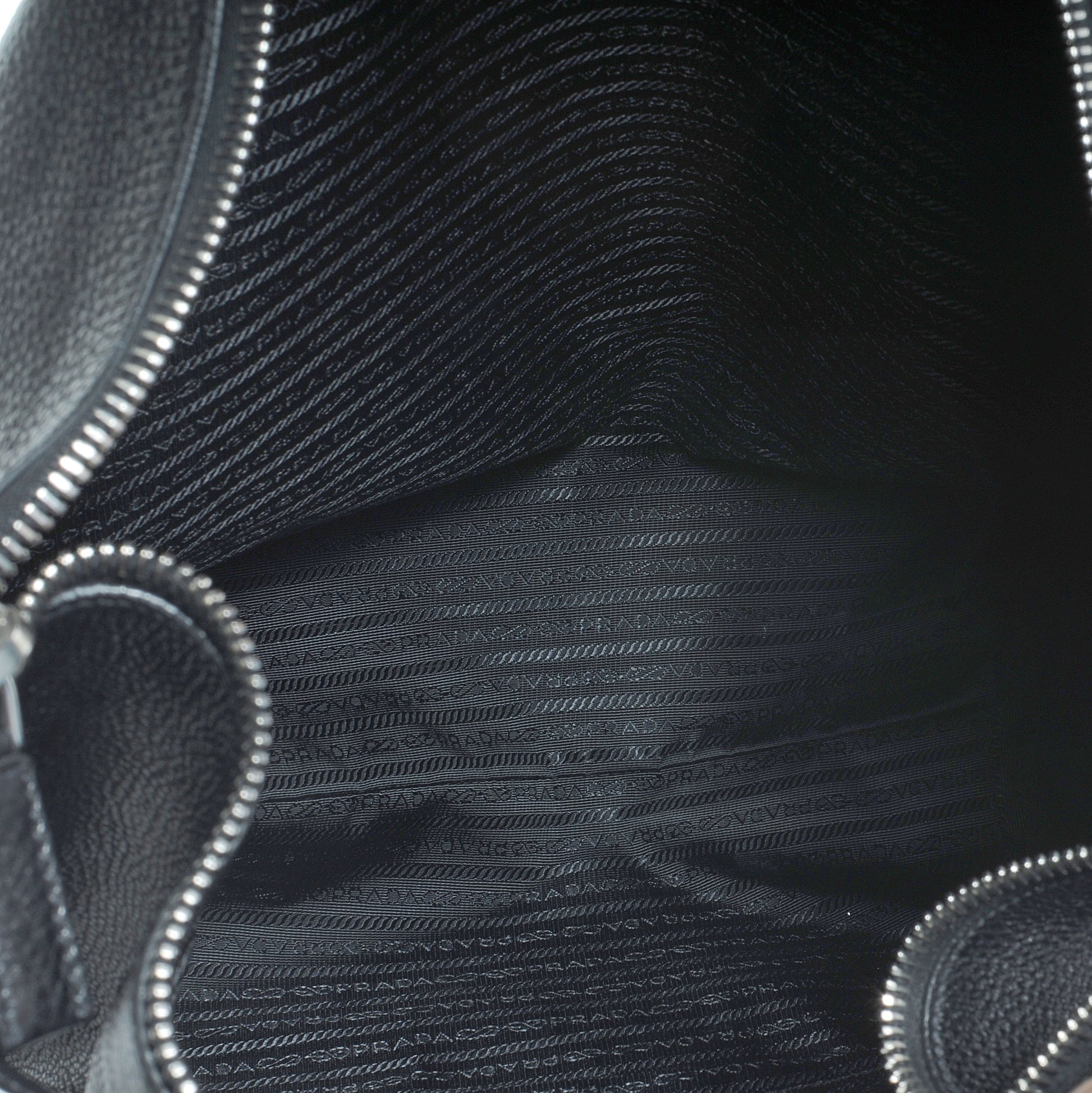 Prada Vitello Daino Hobo Nero Black 5 of 9