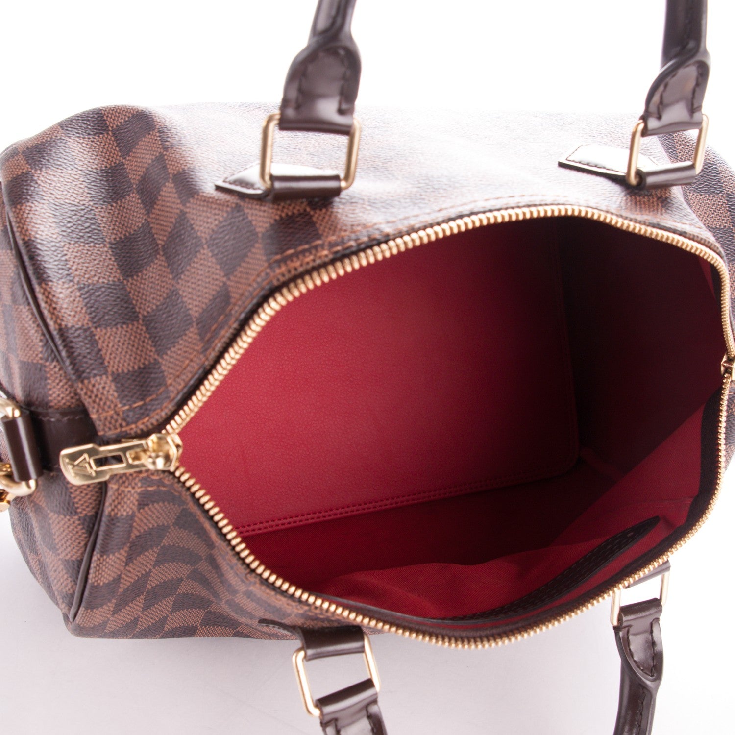 Louis Vuitton Damier Ebene Speedy Bandouliere 30 5 of 9