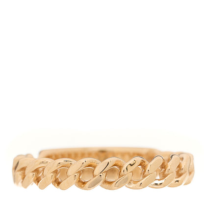 Tiffany 18K Rose Gold Diamond Micro Link Ring 54 7 3 of 5