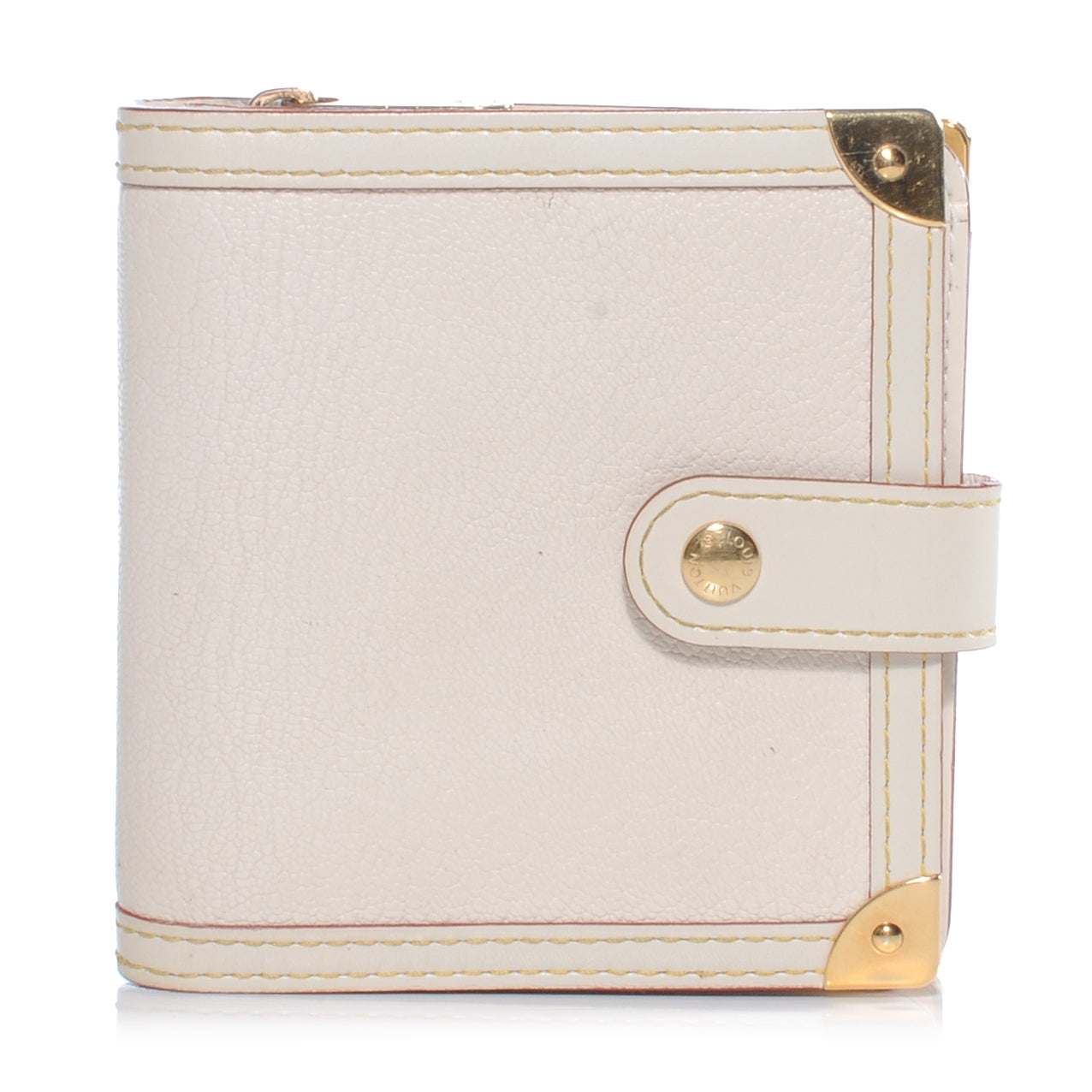 Suhali Compact Zipped Wallet White
