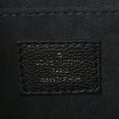 Louis Vuitton Grained Calfskin Lockme Chain Bag PM Black 6 of 8