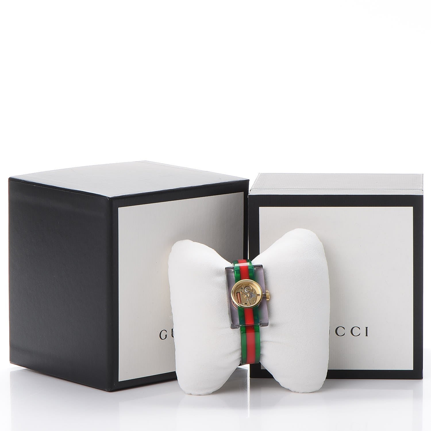 Gucci Stainless Steel Plexiglass 24mm Quartz Watch 8 of 8