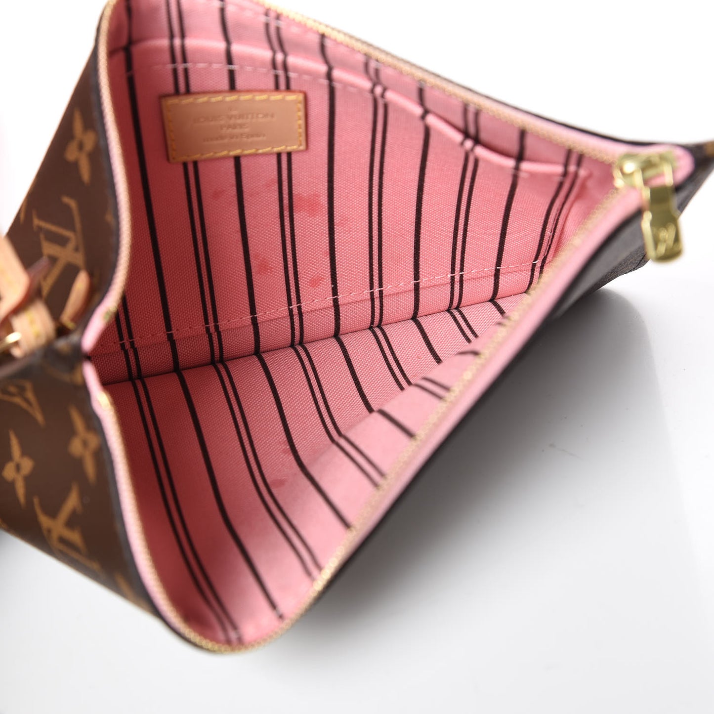 Monogram Jungle Dots Neo Neverfull MM Sugar Pink Poppy