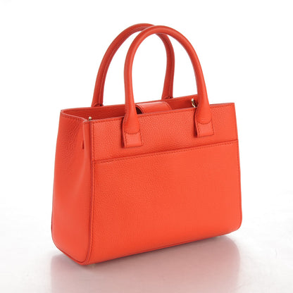 Chanel Grained Calfskin Mini Neo Executive Shopper Tote Red 3 of 7