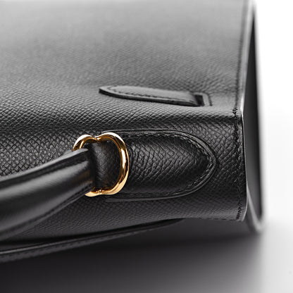 Hermes Epsom Kelly Sellier 28 Black 31 of 42