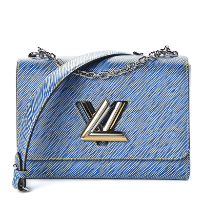 Louis Vuitton Epi Twist Shoulder Bag MM Denim Light 1 of 10