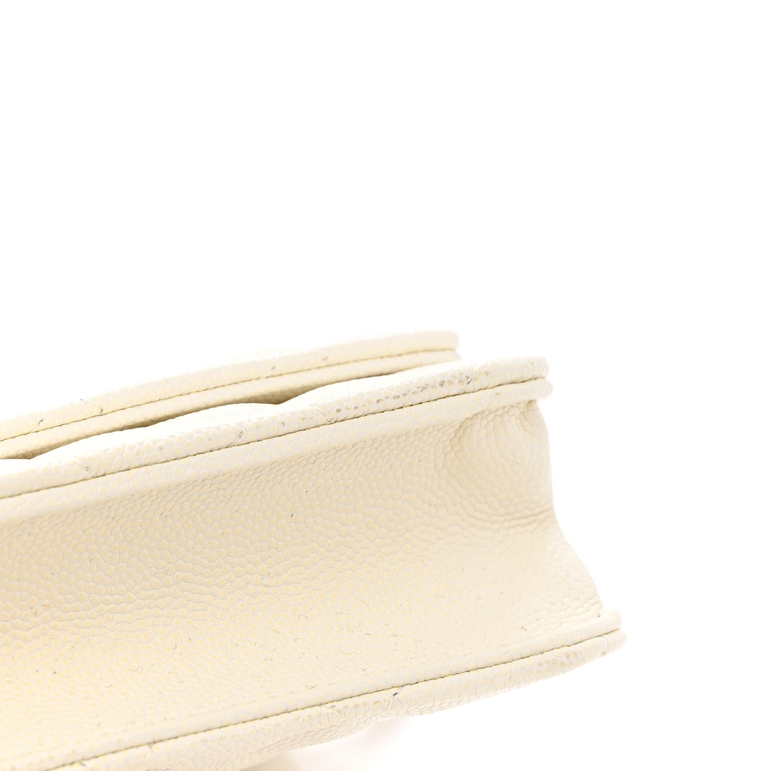 Chanel Caviar Quilted Wallet On Chain WOC White 11 of 12