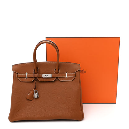 Hermes Togo Birkin 35 Gold 12 of 12