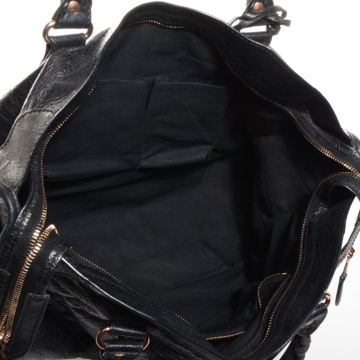 Balenciaga Agneau Giant 12 Rose Gold Hardware City Black 8 of 12