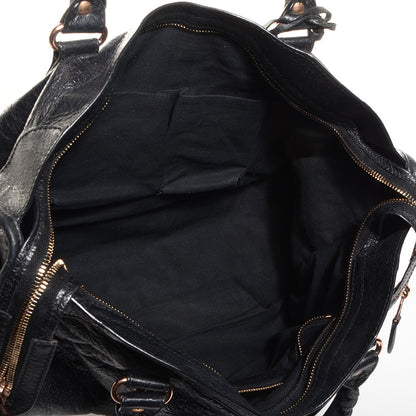 Balenciaga Agneau Giant 12 Rose Gold Hardware City Black 8 of 12