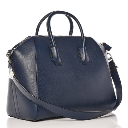 Givenchy Sugar Goatskin Medium Antigona Night Blue 12 of 18