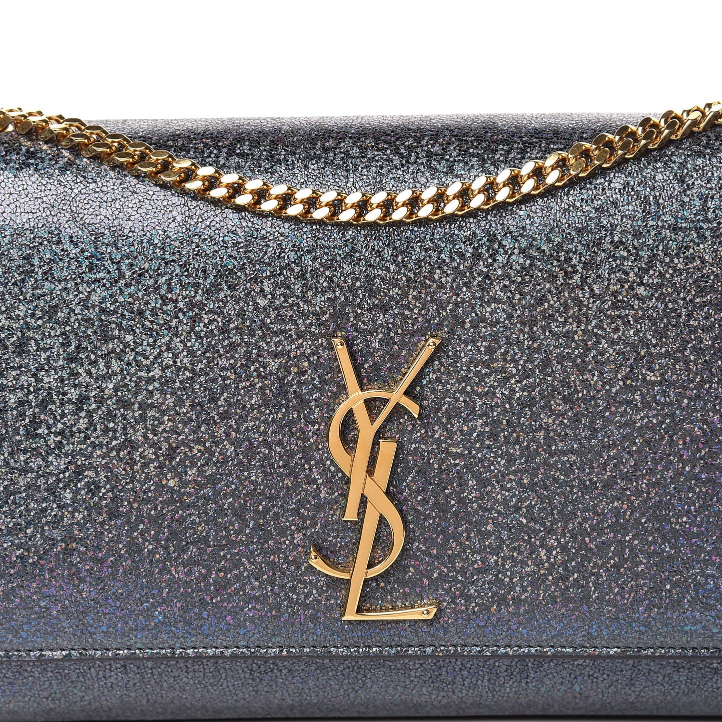 Grain De Poudre Medium Classic Monogram Kate Satchel Graphite