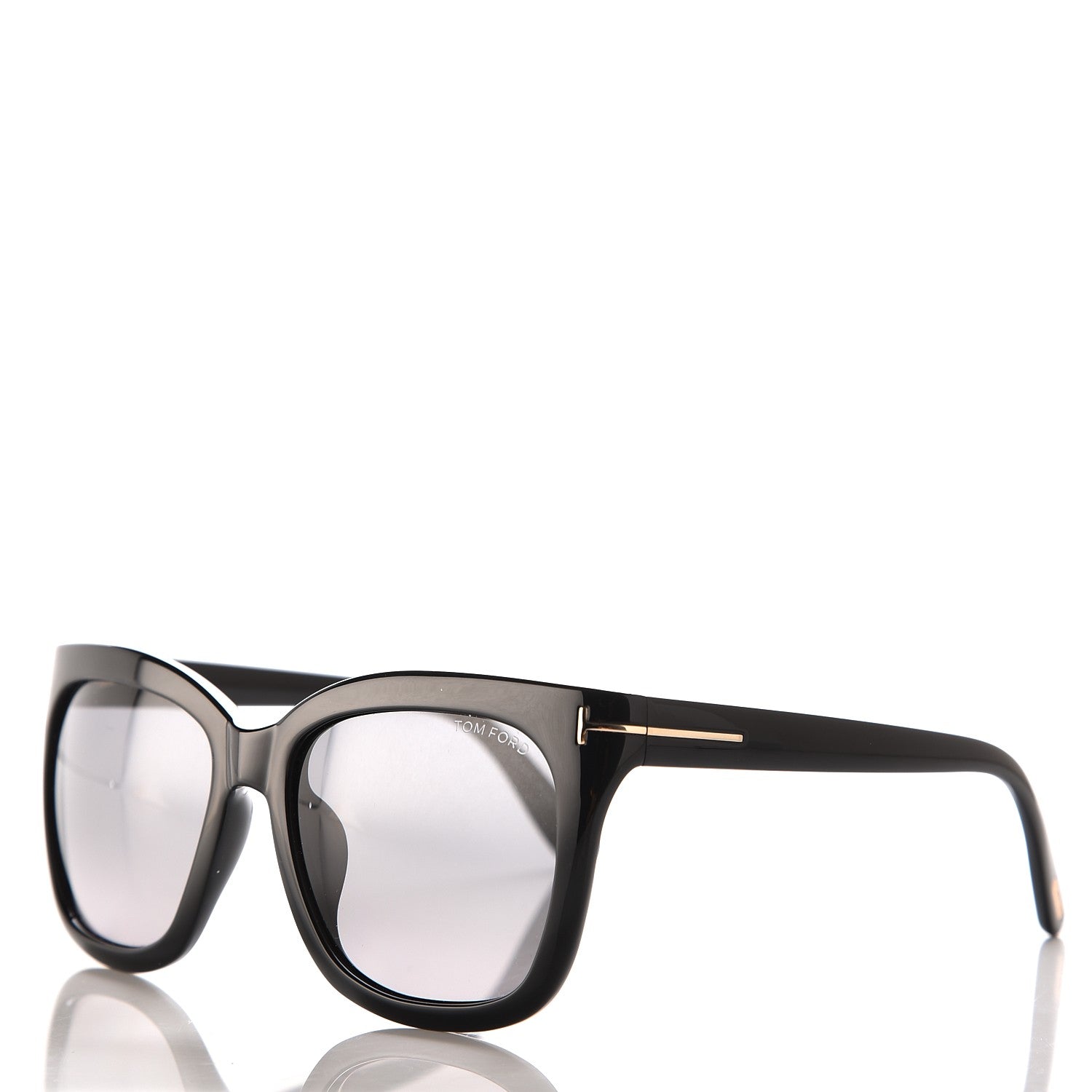 Tom Ford Square Sunglasses TF9313 Black 1 of 8