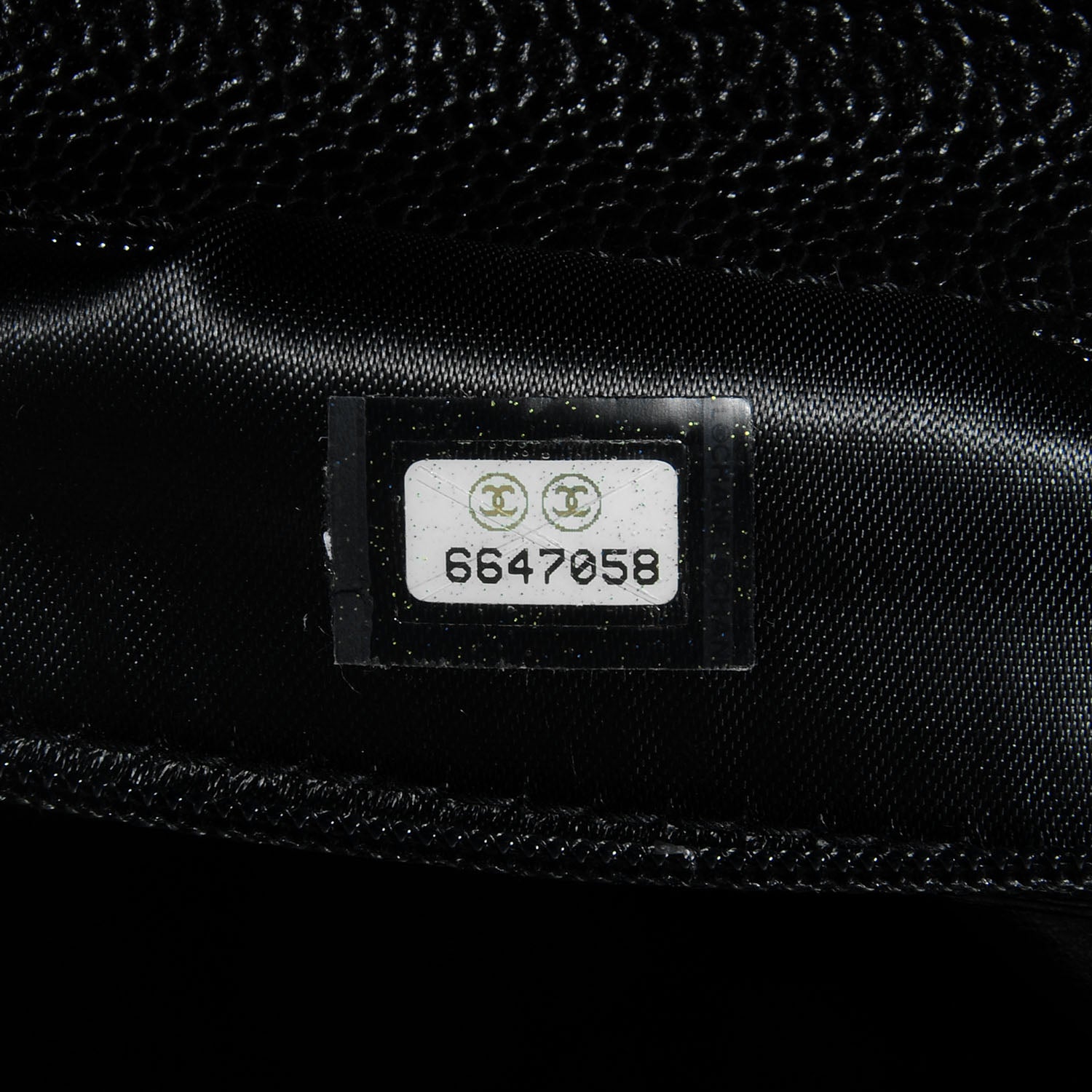 Chanel Caviar Kelly Jumbo Flap Bag Black 9 of 9