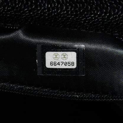 Chanel Caviar Kelly Jumbo Flap Bag Black 9 of 9