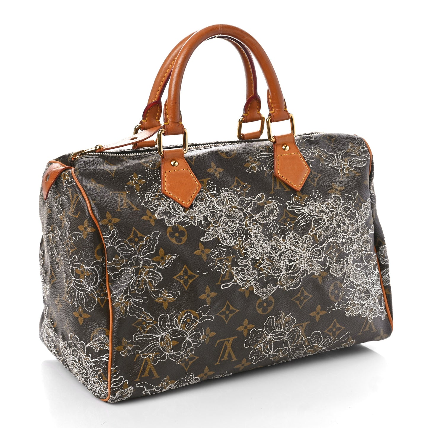 Monogram Dentelle Speedy 30 Silver