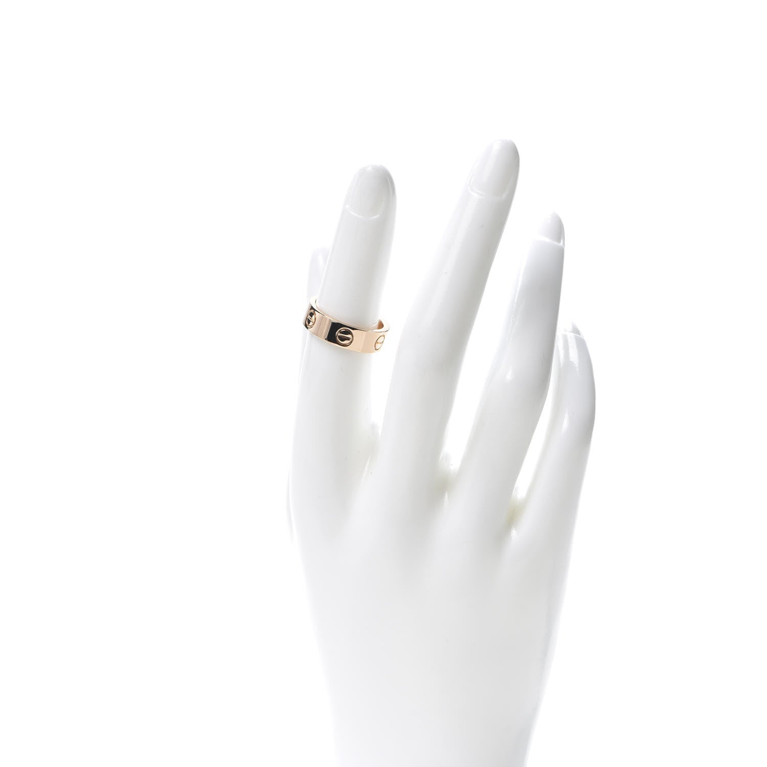 Cartier 18K Pink Gold 5.5mm LOVE Ring 51 5.75 2 of 4