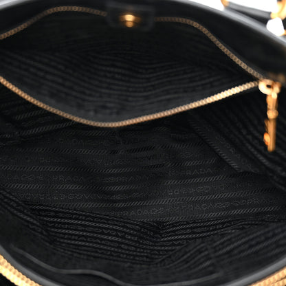 Prada Vitello Shine Shopping Satchel Black 6 of 11
