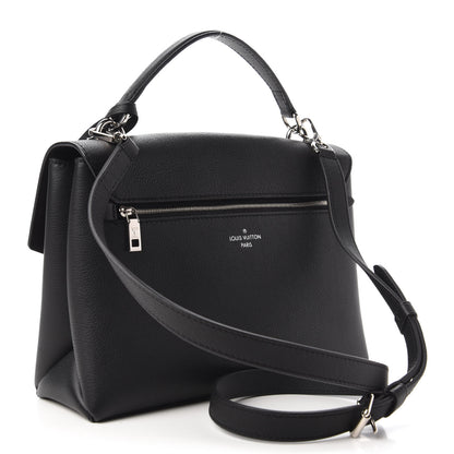 Louis Vuitton Soft Calfskin My Lockme Top Handle Vanille Black 3 of 9