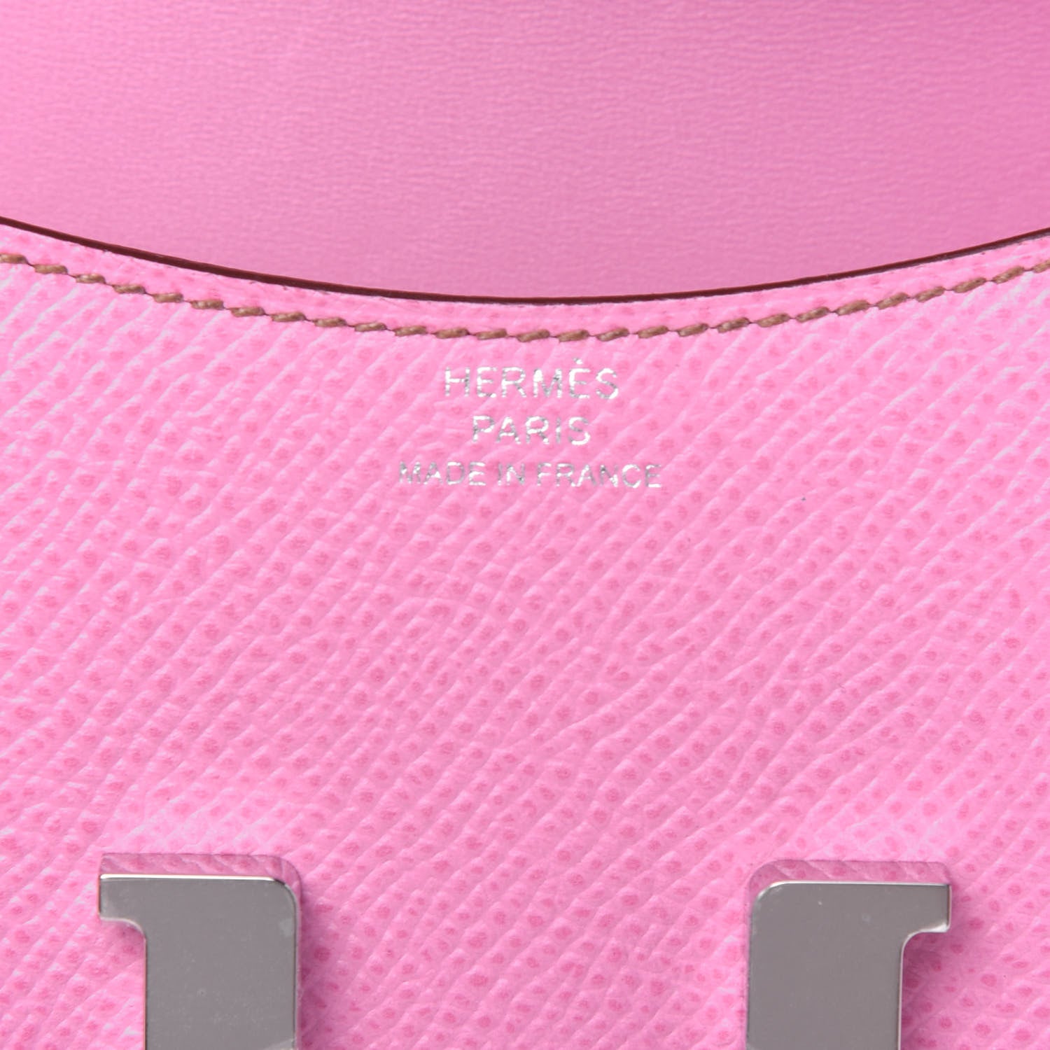 Hermes Epsom Constance Slim Wallet 5P Pink 6 of 15