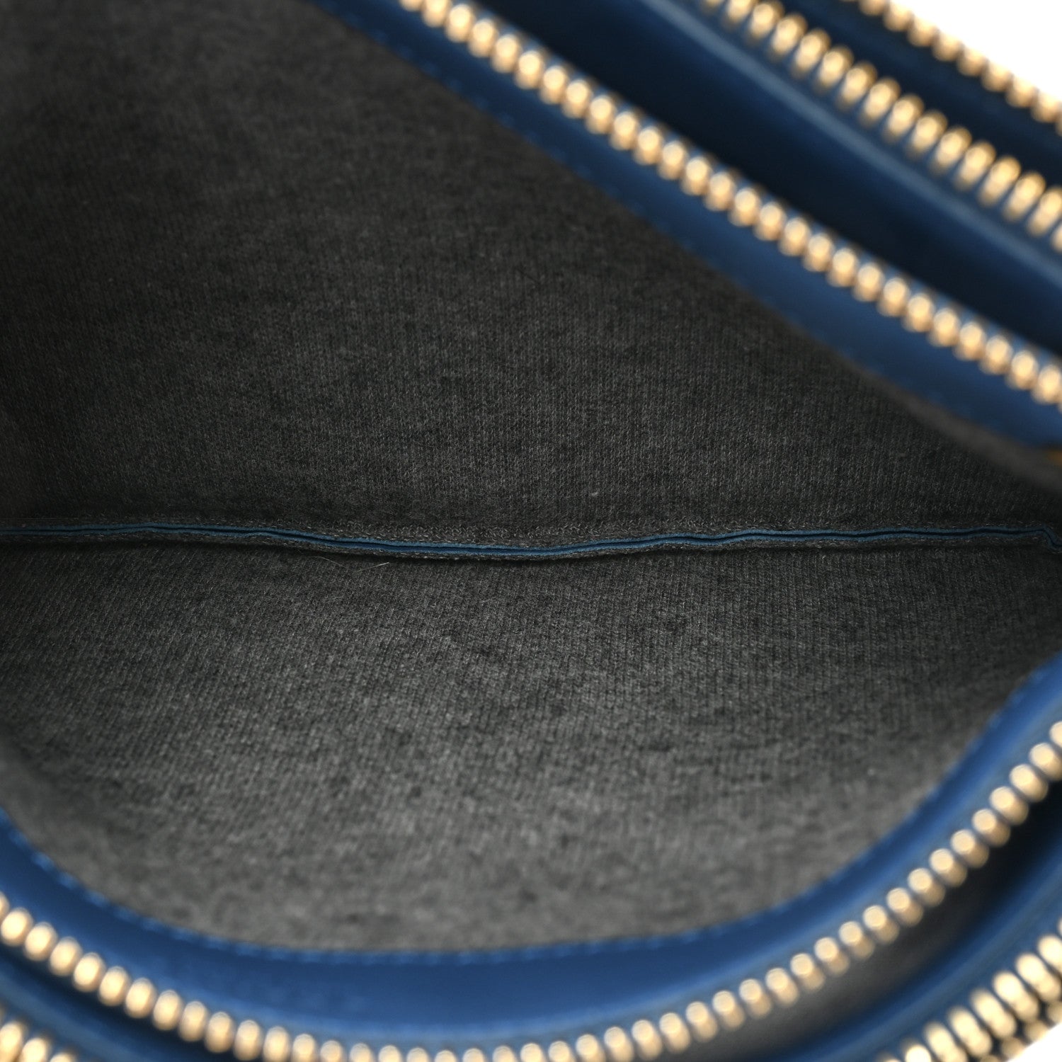 Celine Lambskin Small Trio Crossbody Bag Indigo 6 of 10