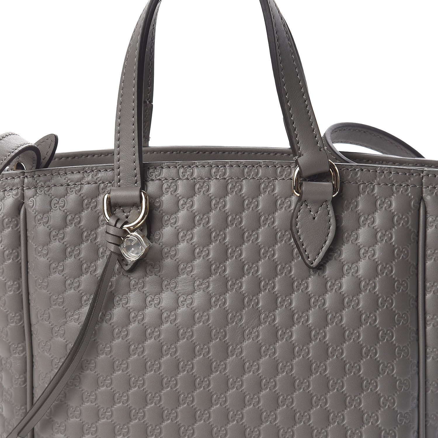 Gucci Microguccissima Small Bree Tote Graphite 10 of 10