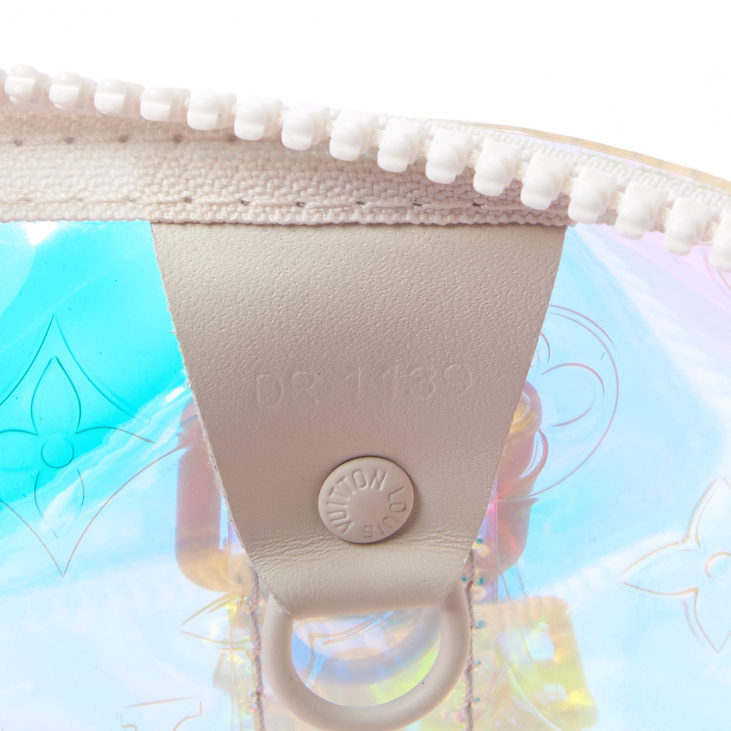 PVC Monogram Keepall Bandouliere 50 Iridescent Prism