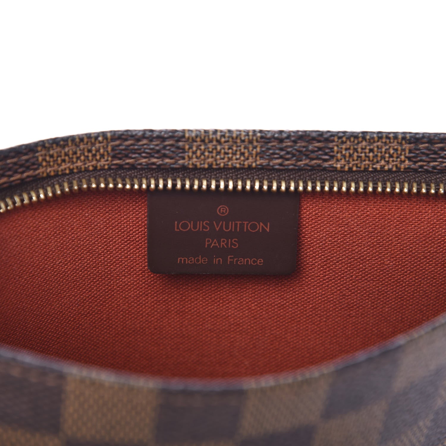 Louis Vuitton Damier Ebene Navona Pochette Accessories 6 of 10