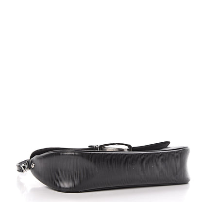 Louis Vuitton Epi Montaigne Clutch Black 4 of 10
