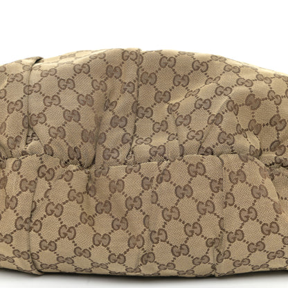 Gucci Monogram Studded Pelham Tote Dark Brown 21 of 23