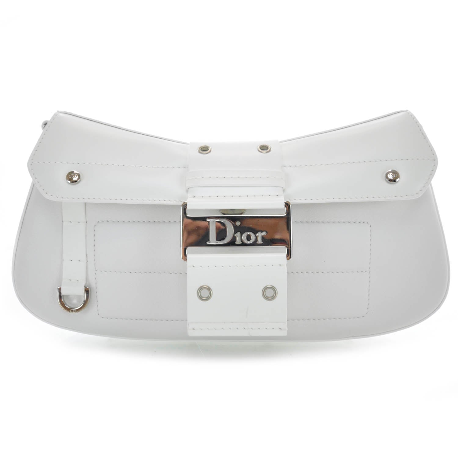 Christian Dior Leather Street Chic Bag White 1 of 8