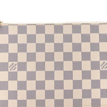 Louis Vuitton Damier Azur Neverfull MM GM Pochette 7 of 7