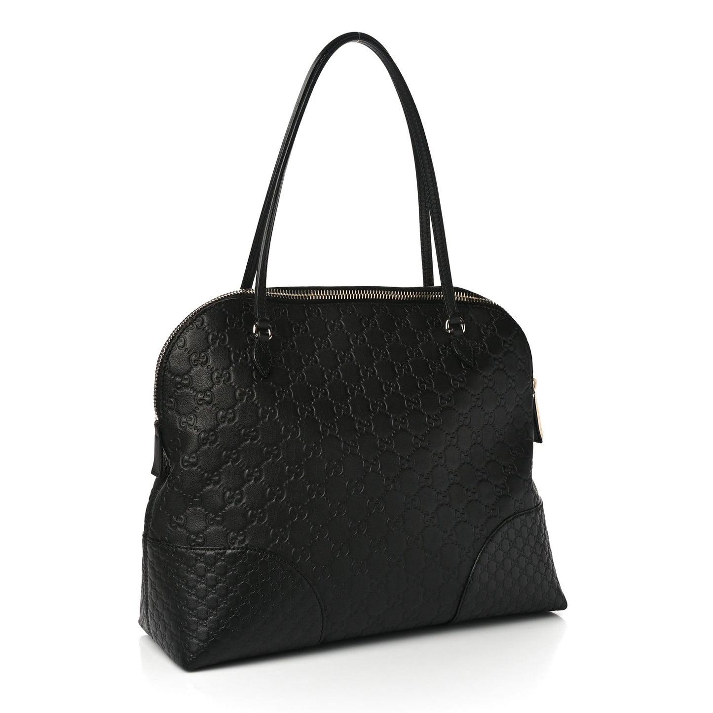 Guccissima Medium Bree Shoulder Bag Black