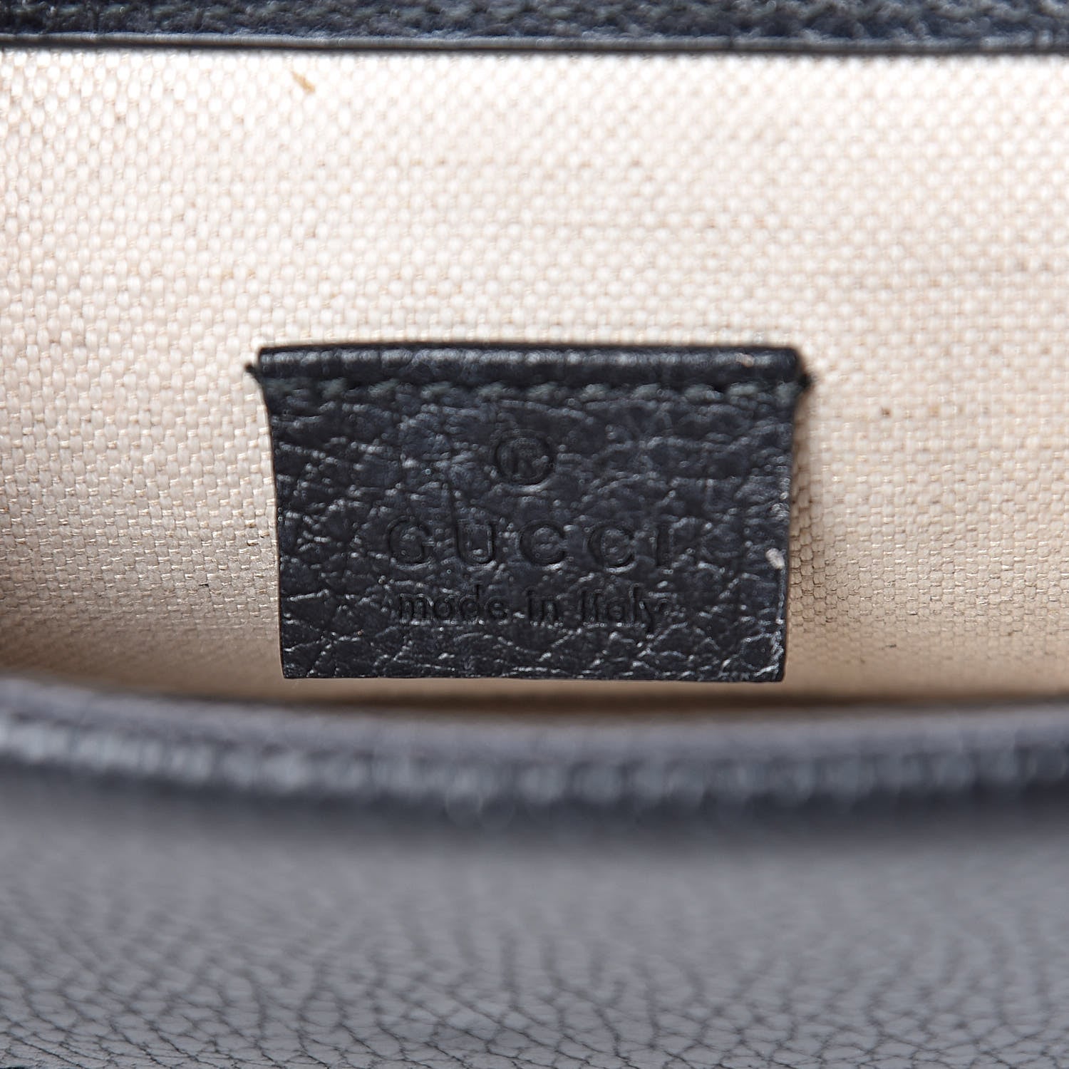 Gucci Calfskin Mini Dionysus Shoulder Bag Black 8 of 16