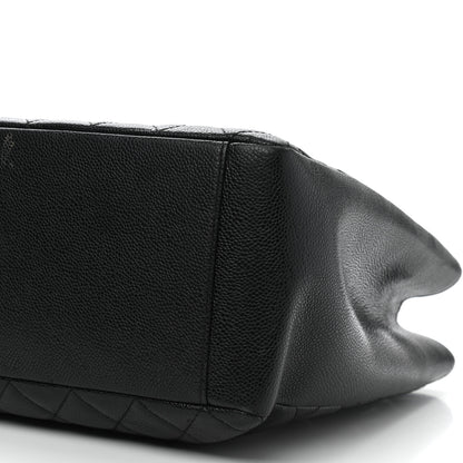 Chanel Caviar Quilted Grand Shopping Tote GST Black 10 of 15