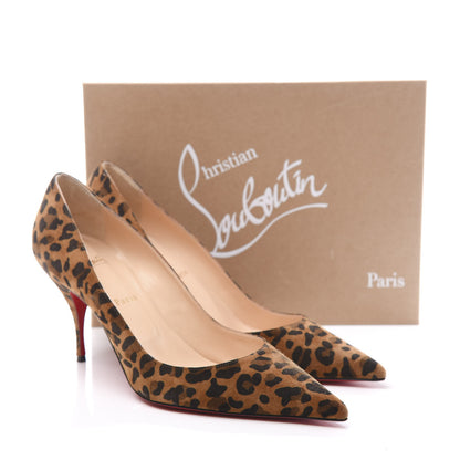 Christian Louboutin Veau Velours Clare 80 Pumps 40 Caramel 10 of 10