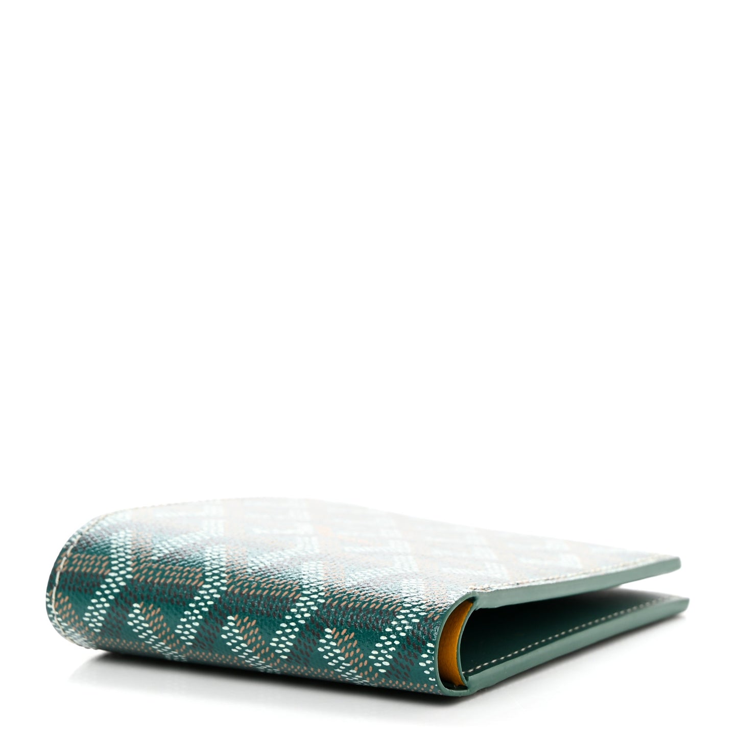 Goyardine Bi-Fold Victoire PM Wallet Green