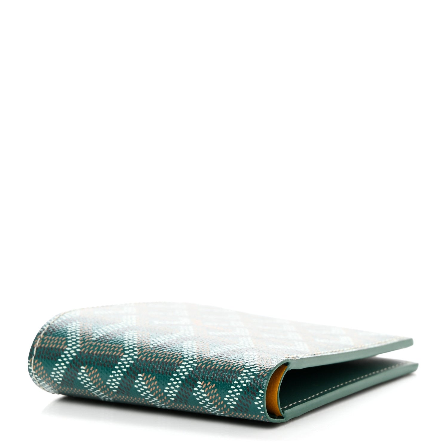 Goyard Goyardine Bi-Fold Victoire PM Wallet Green 4 of 7