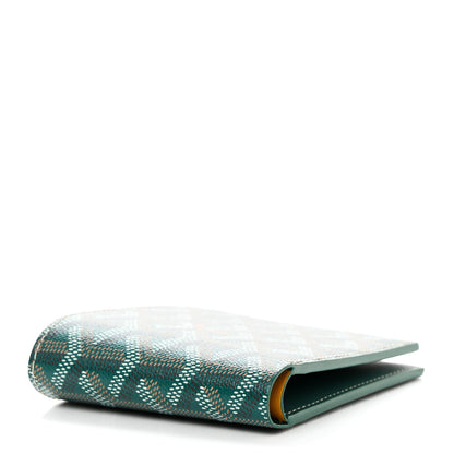 Goyard Goyardine Bi-Fold Victoire PM Wallet Green 4 of 7