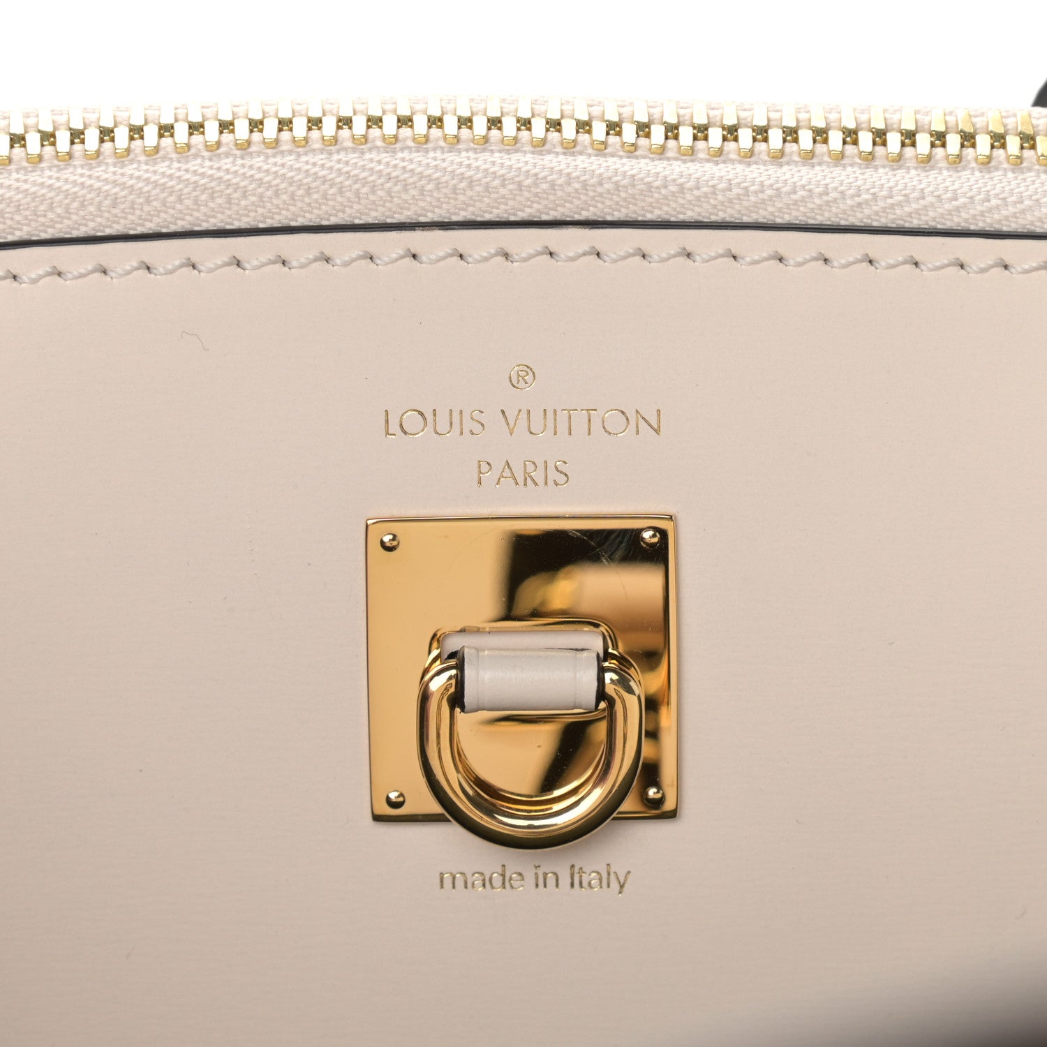 Louis Vuitton Monogram Calfskin City Steamer MM Kaki 7 of 11