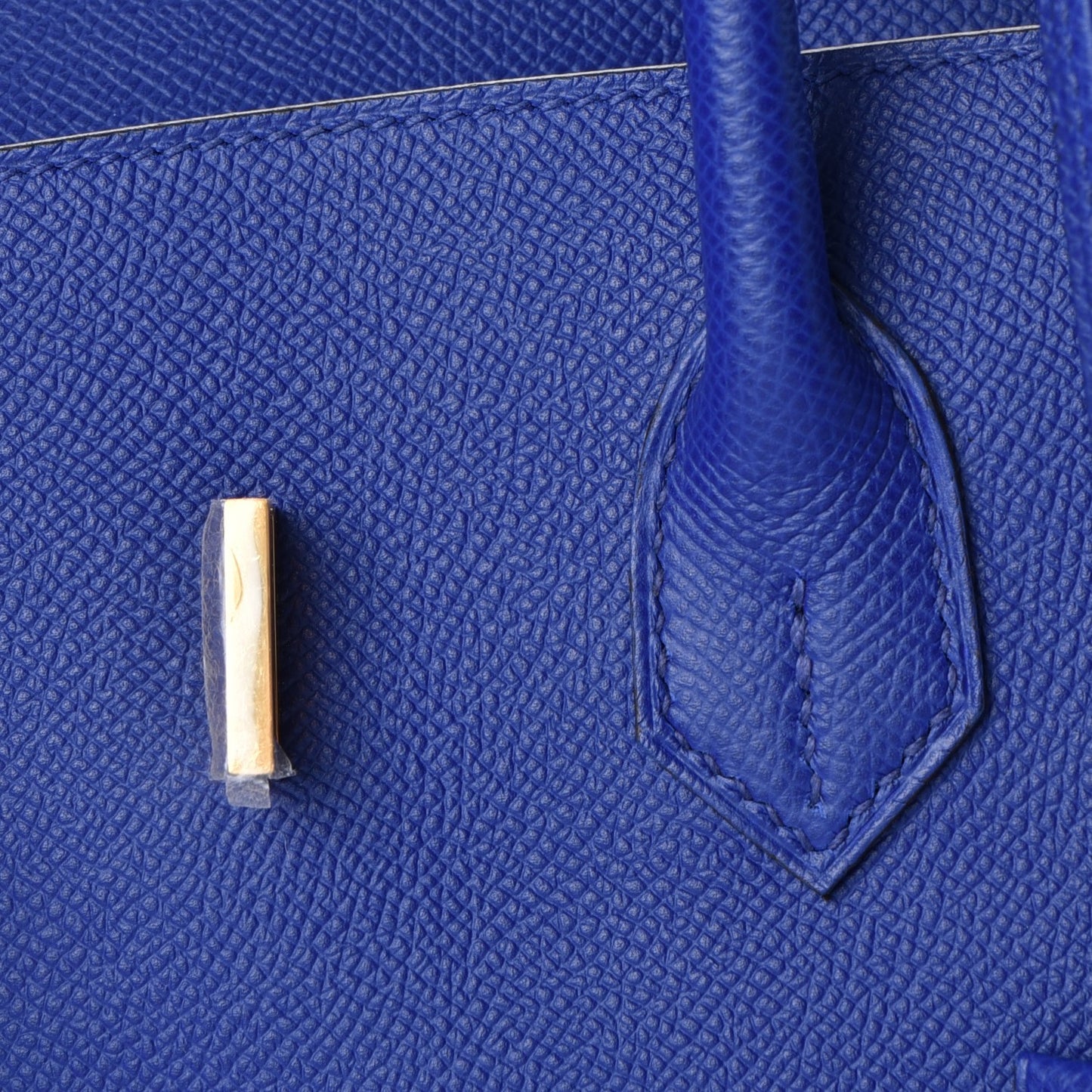 Epsom Birkin 35 Bleu Electrique