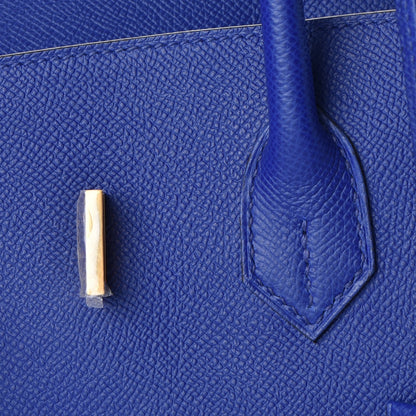Hermes Epsom Birkin 35 Bleu Electrique 27 of 38