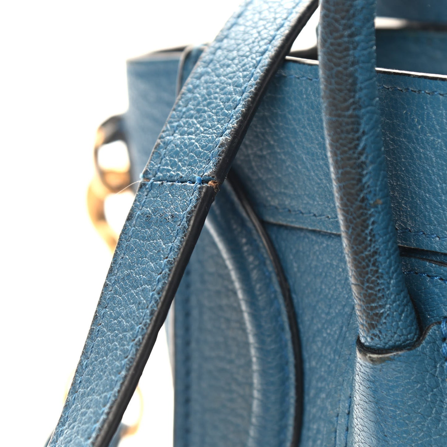 Goatskin Nano Luggage Deepsea