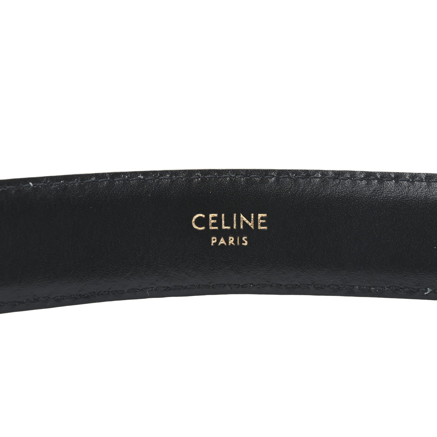 Celine Box Calfskin Medium 25mm Triomphe 80 32 Belt 4 of 5
